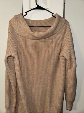 SHEIN Off The Shoulder Sweater Dress